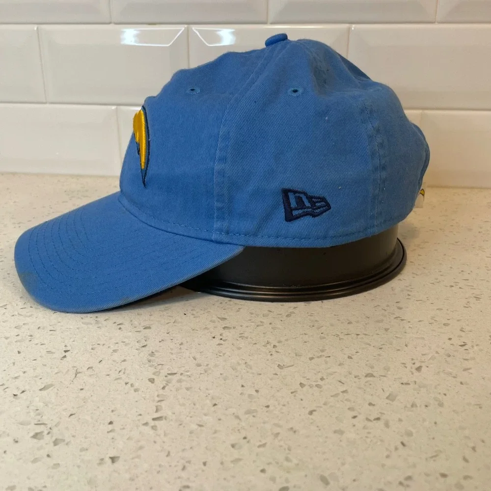 New Era 9TWENTY Los Angeles Chargers Hat‎ NFL Powder Blue Adjustable Dad Cap